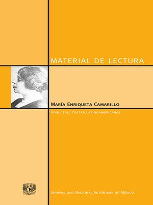 cover image of María Enriqueta Camarillo